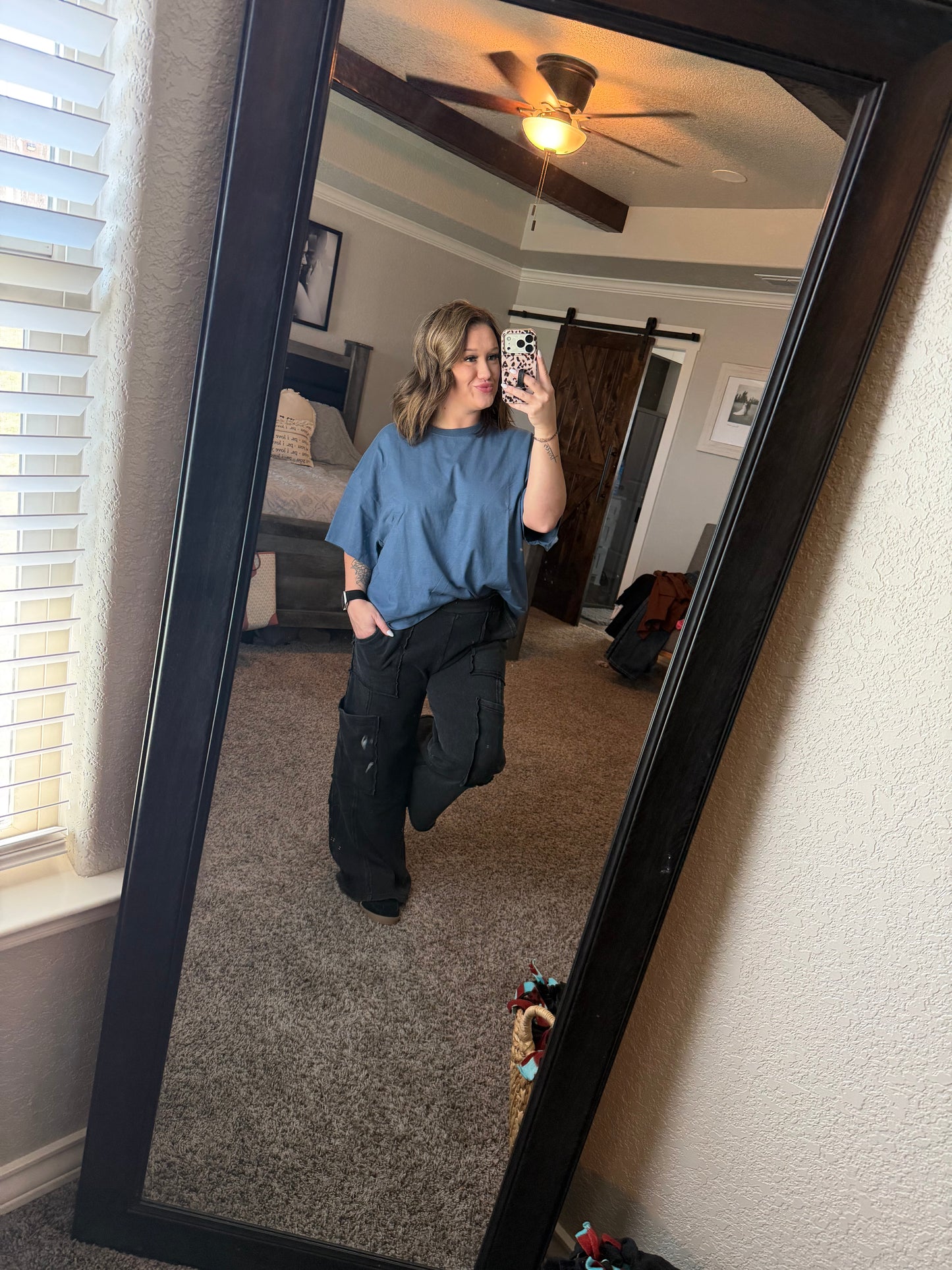 Crew Neck Short Sleeve Oversized T-Shirt