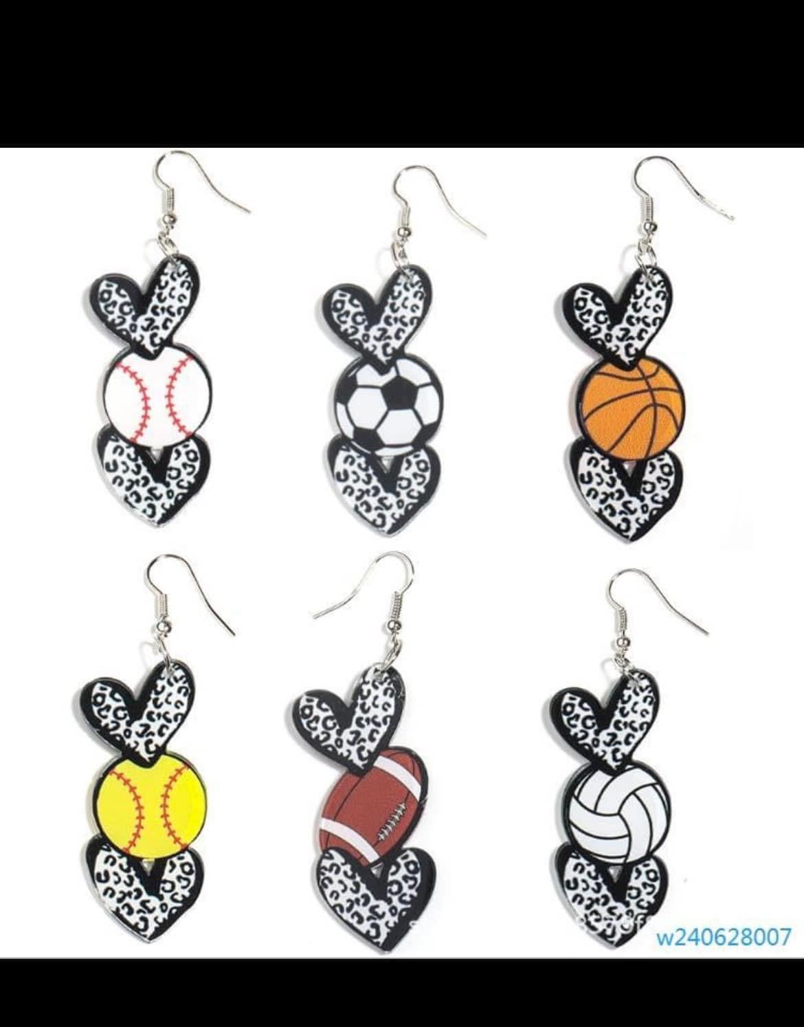 Sports Earrings