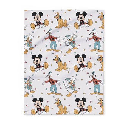 Mickey + Friends Fleece Blanket (customized)