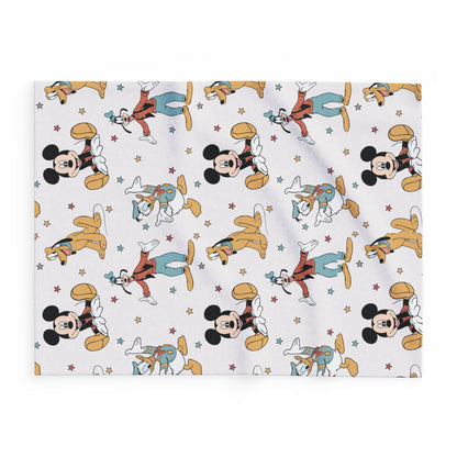 Mickey + Friends Fleece Blanket (customized)
