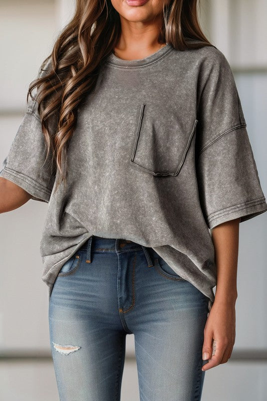 Oversized Pocket Tee