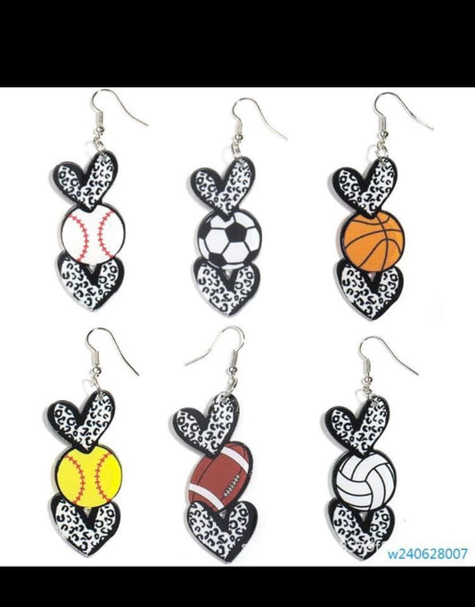 Sports Earrings