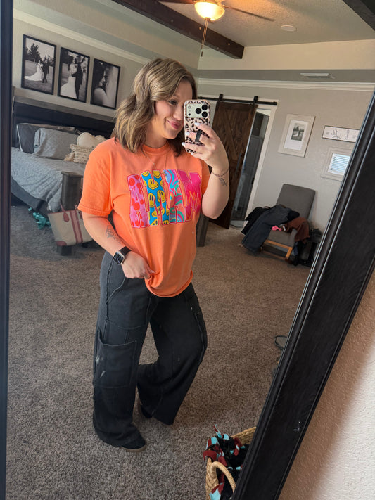 Mineral Washed Oversized Cargo Sweatpants