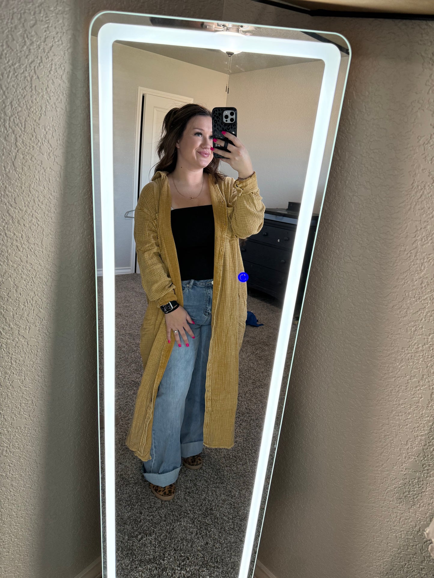 Waffle Knit Dress